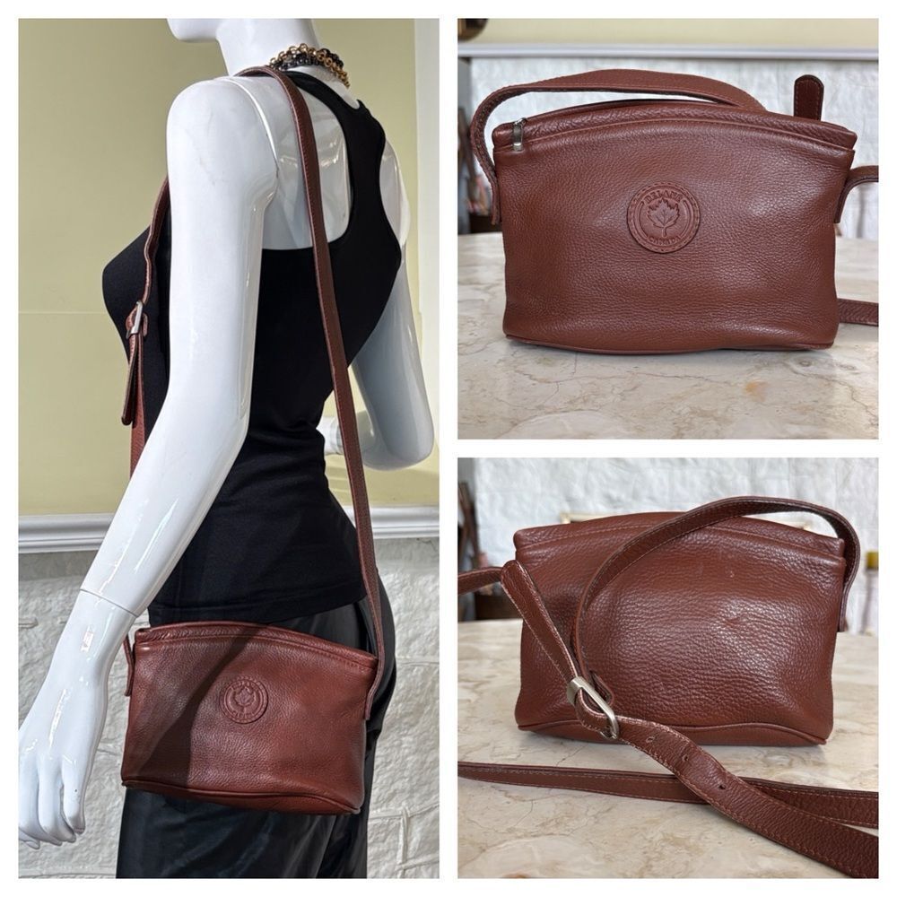 Delane Vancouver Genuine Leather Crossbody Bag